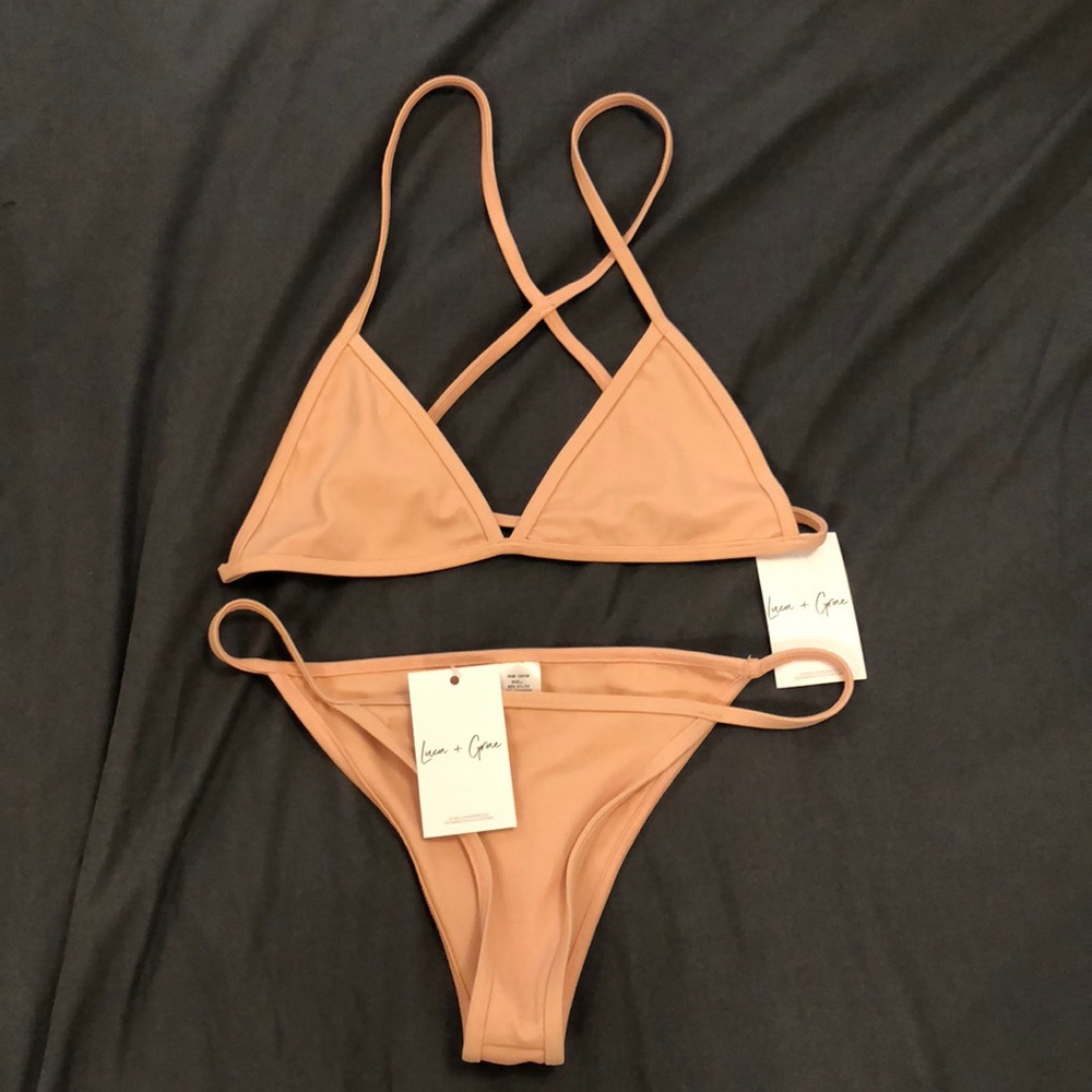 luca and grae blush bikini